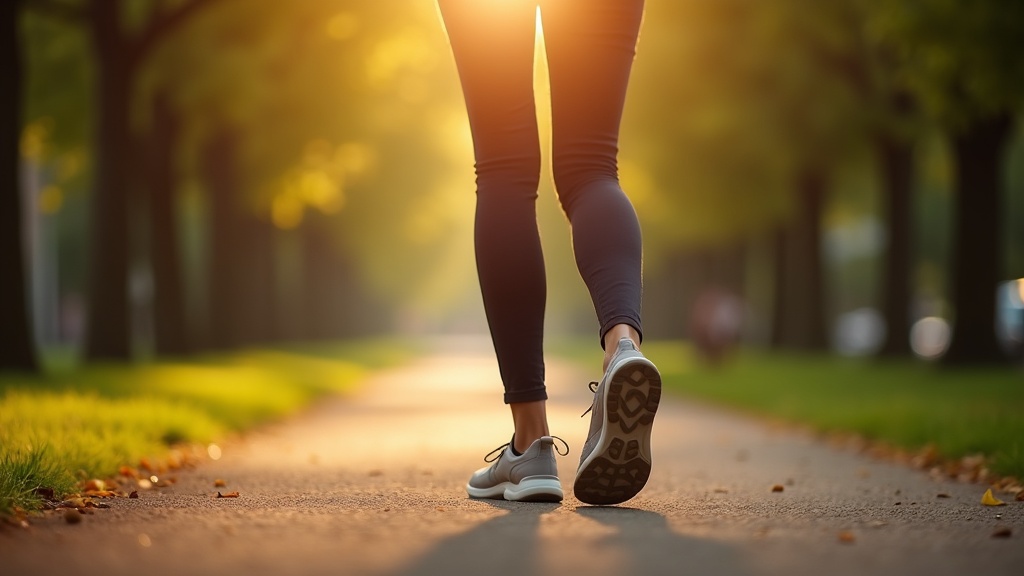 Brisk walking as a heart-healthy exercise